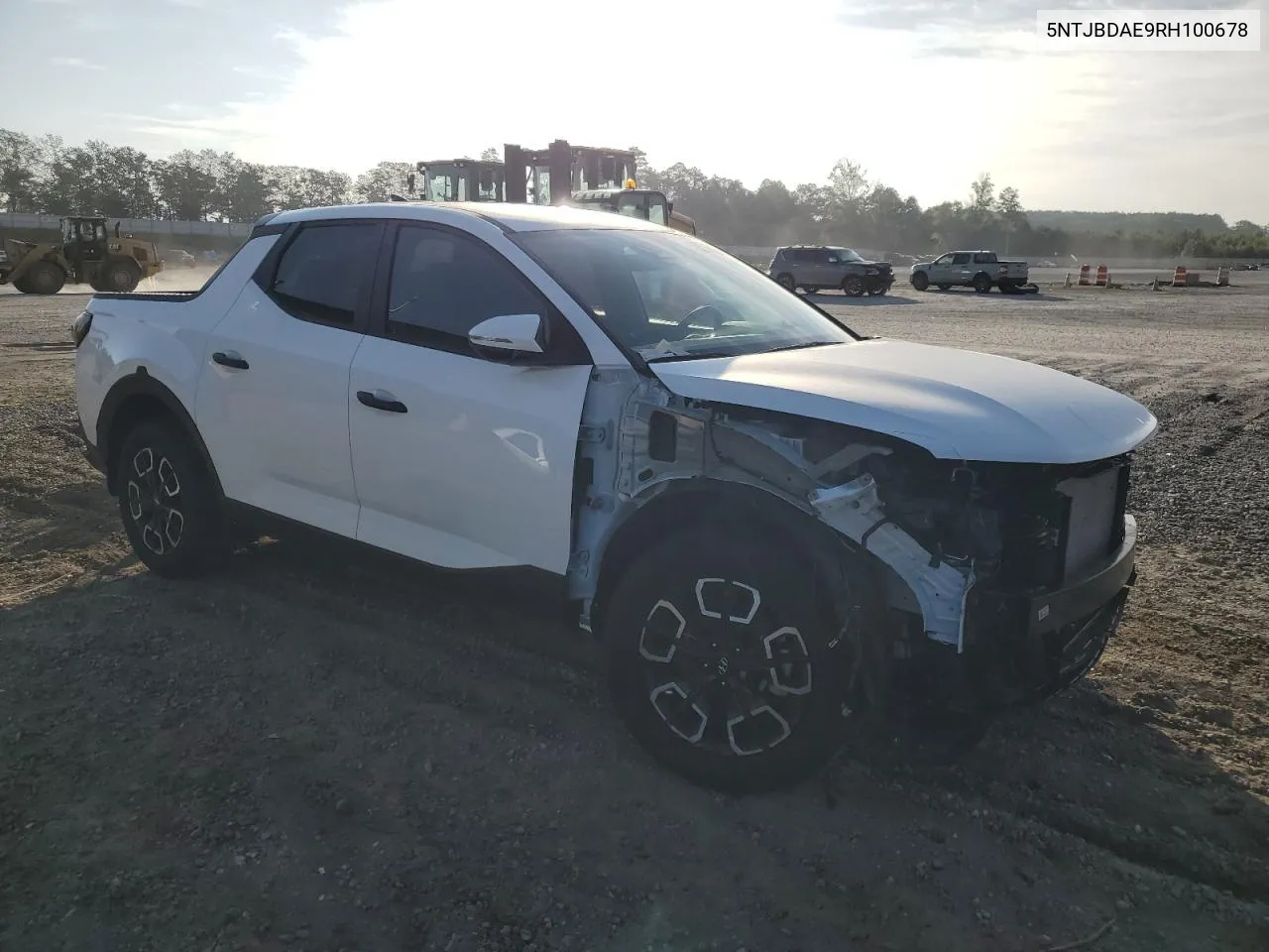 5NTJBDAE9RH100678 2024 Hyundai Santa Cruz Sel