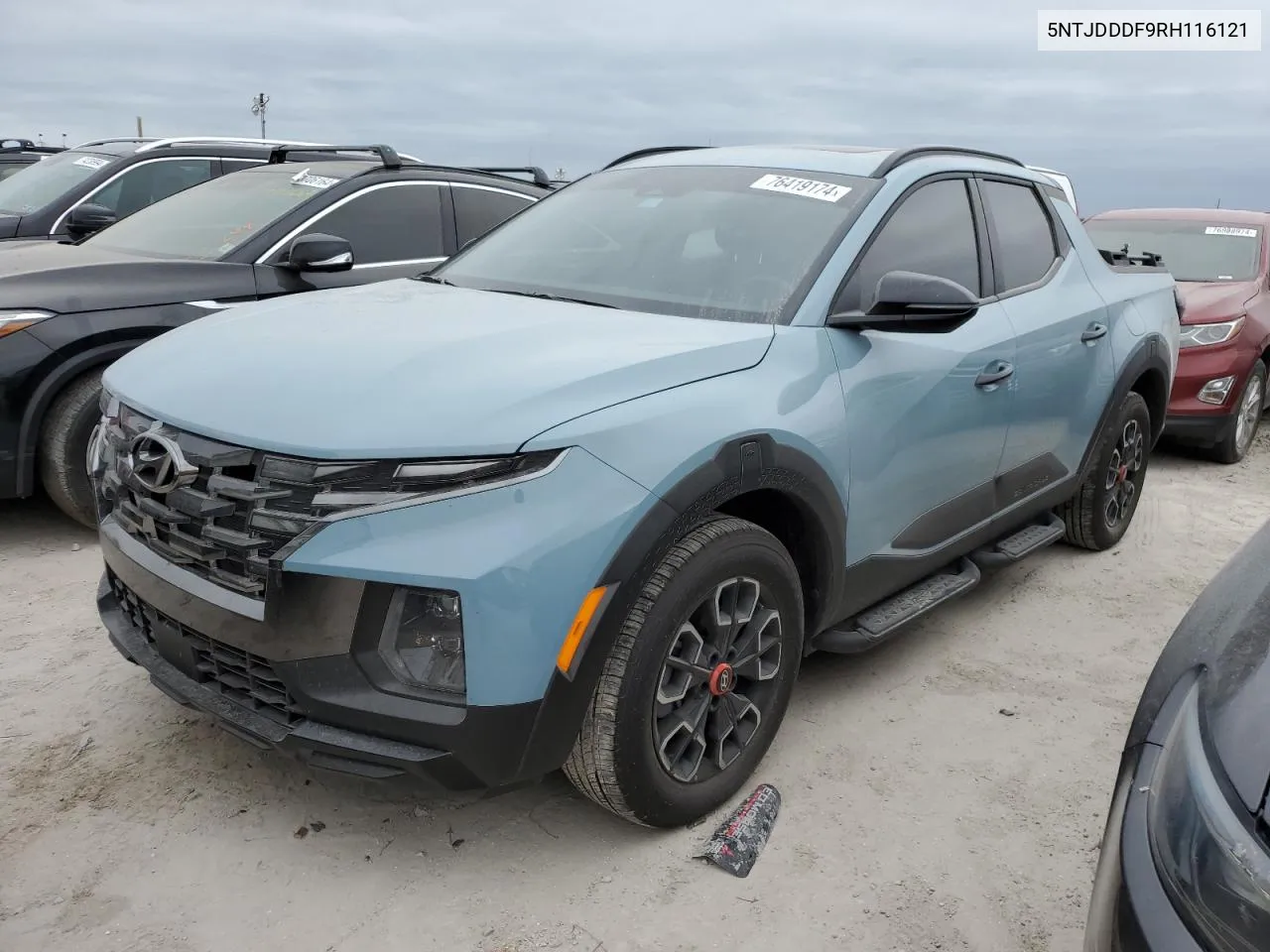 2024 Hyundai Santa Cruz Xrt VIN: 5NTJDDDF9RH116121 Lot: 76419174