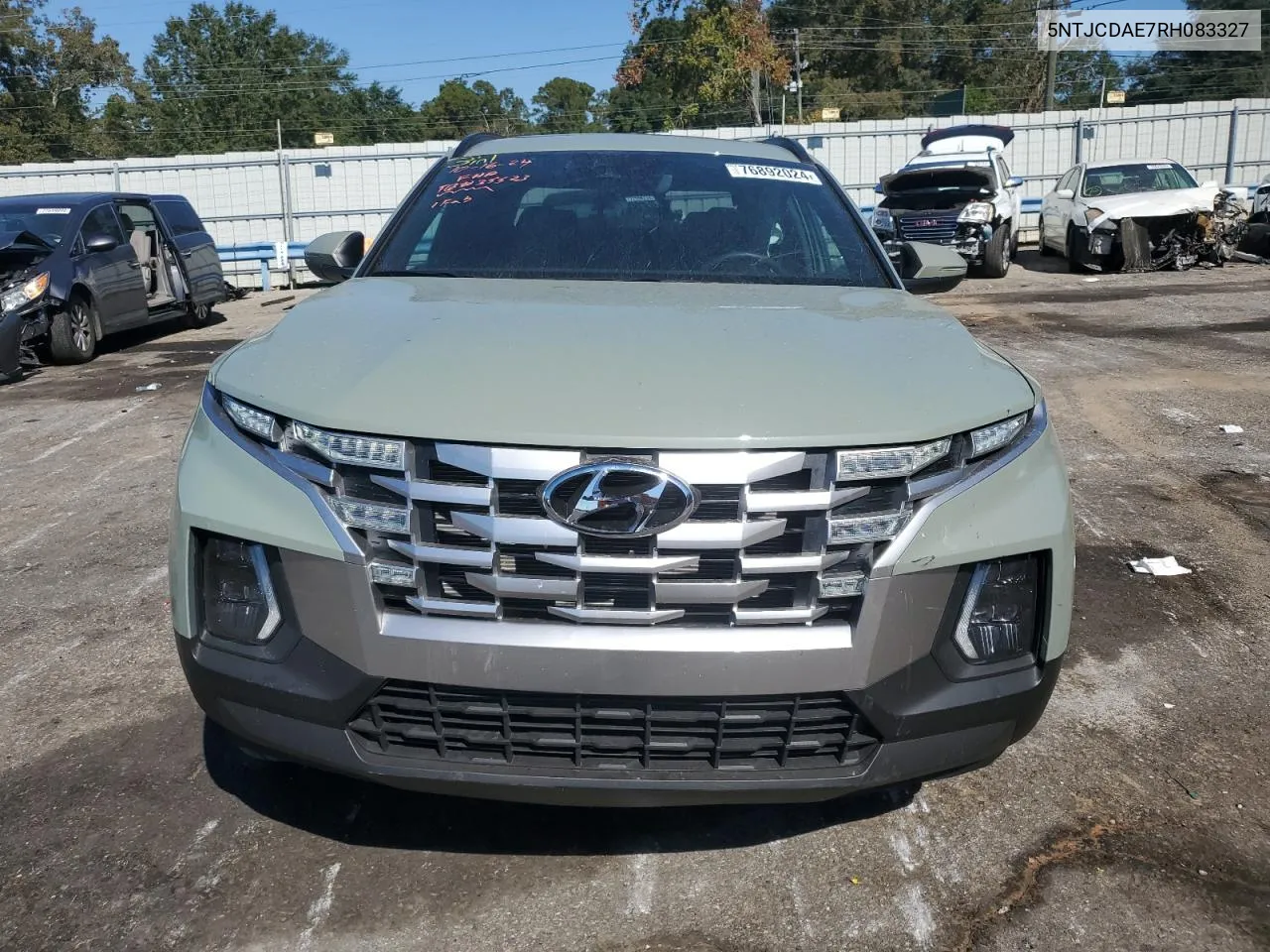 2024 Hyundai Santa Cruz Sel VIN: 5NTJCDAE7RH083327 Lot: 76892024