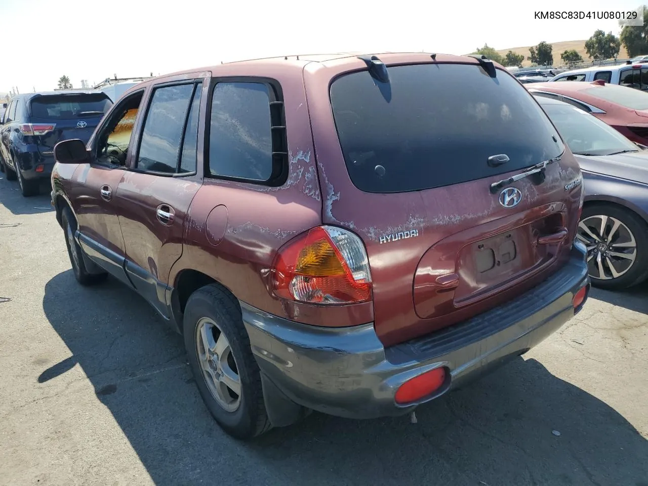 KM8SC83D41U080129 2001 Hyundai Santa Fe Gls