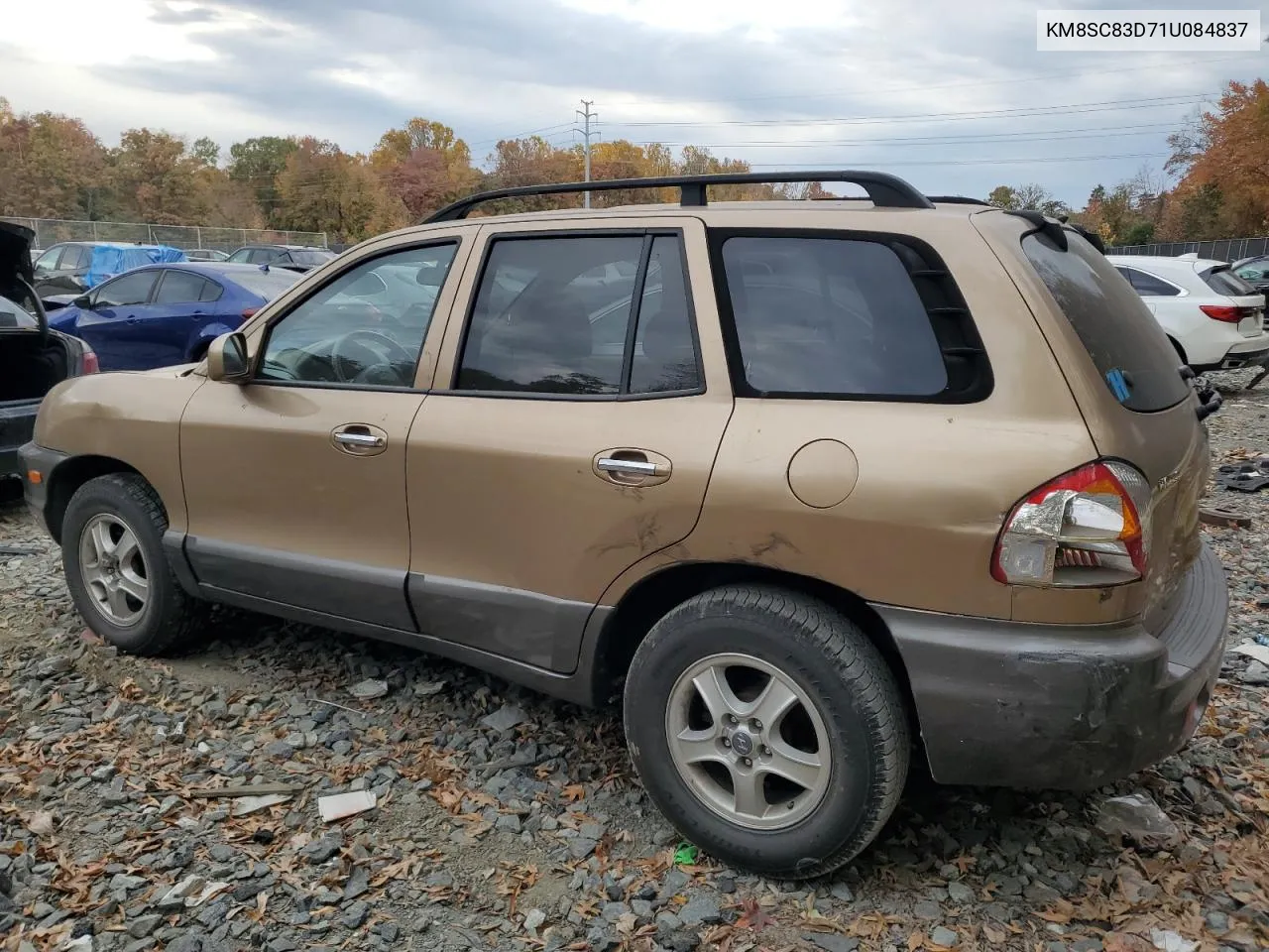 2001 Hyundai Santa Fe Gls VIN: KM8SC83D71U084837 Lot: 77588984