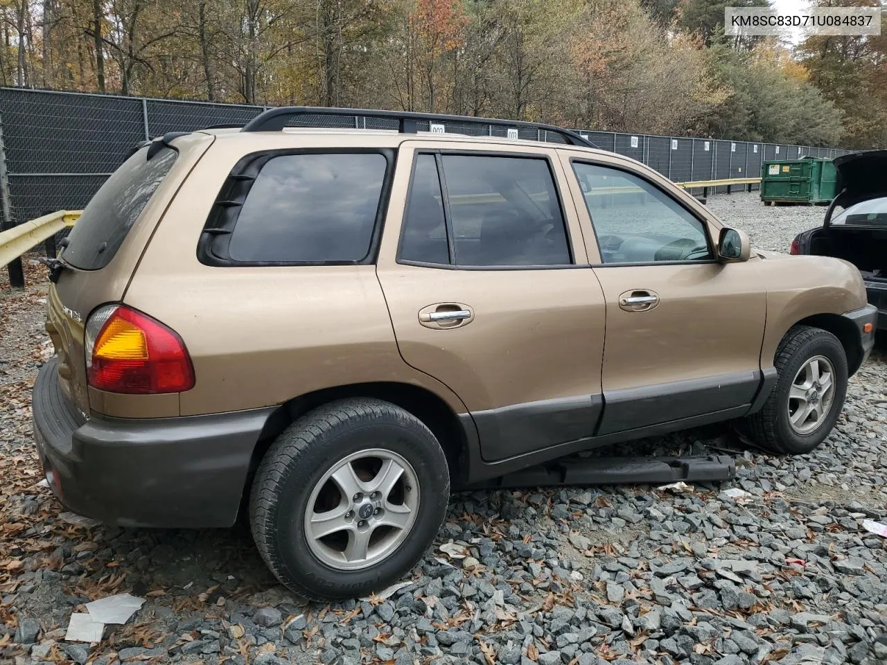 2001 Hyundai Santa Fe Gls VIN: KM8SC83D71U084837 Lot: 77588984