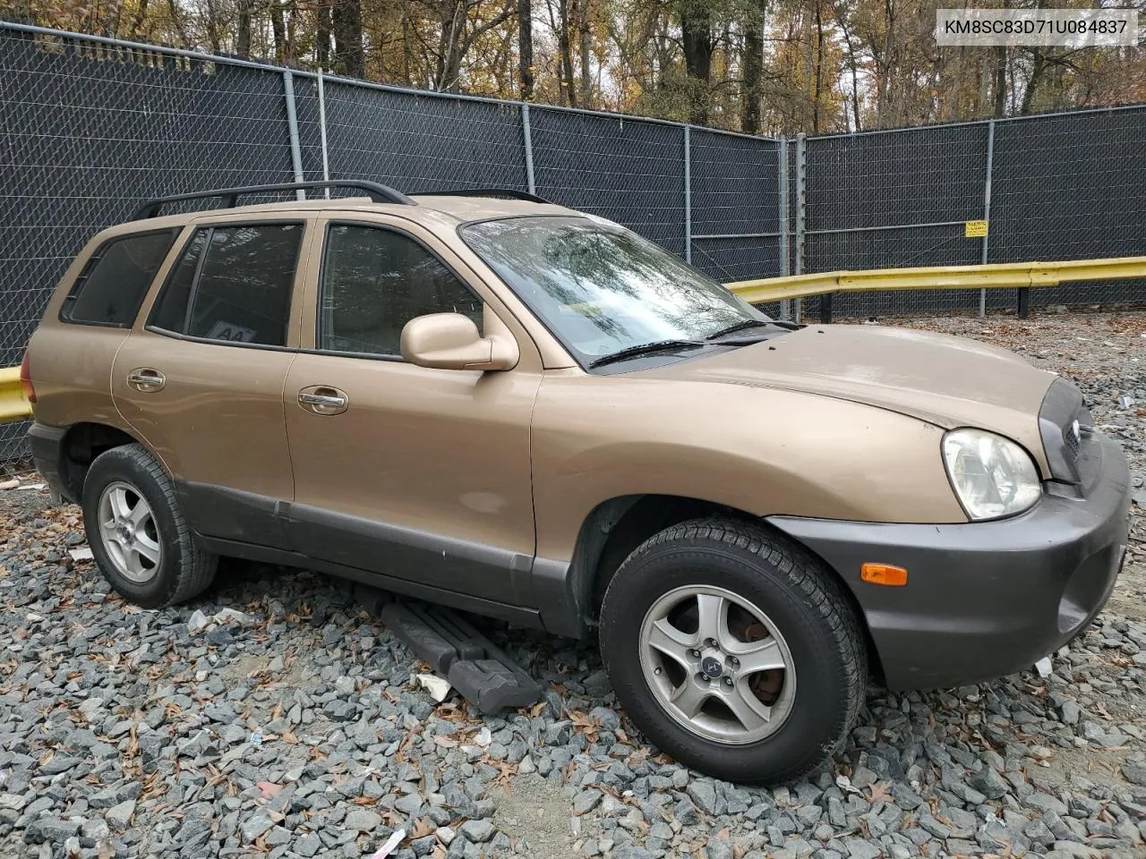 2001 Hyundai Santa Fe Gls VIN: KM8SC83D71U084837 Lot: 77588984