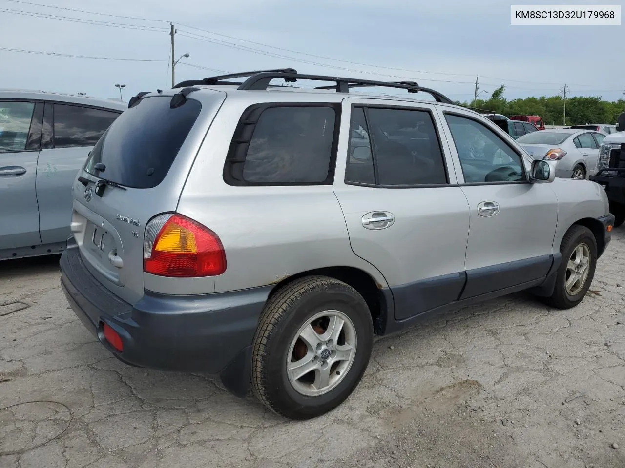 2002 Hyundai Santa Fe Gls VIN: KM8SC13D32U179968 Lot: 60551434