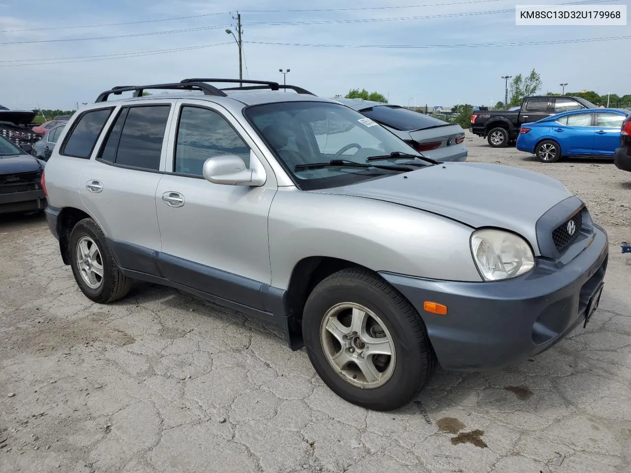 2002 Hyundai Santa Fe Gls VIN: KM8SC13D32U179968 Lot: 60551434