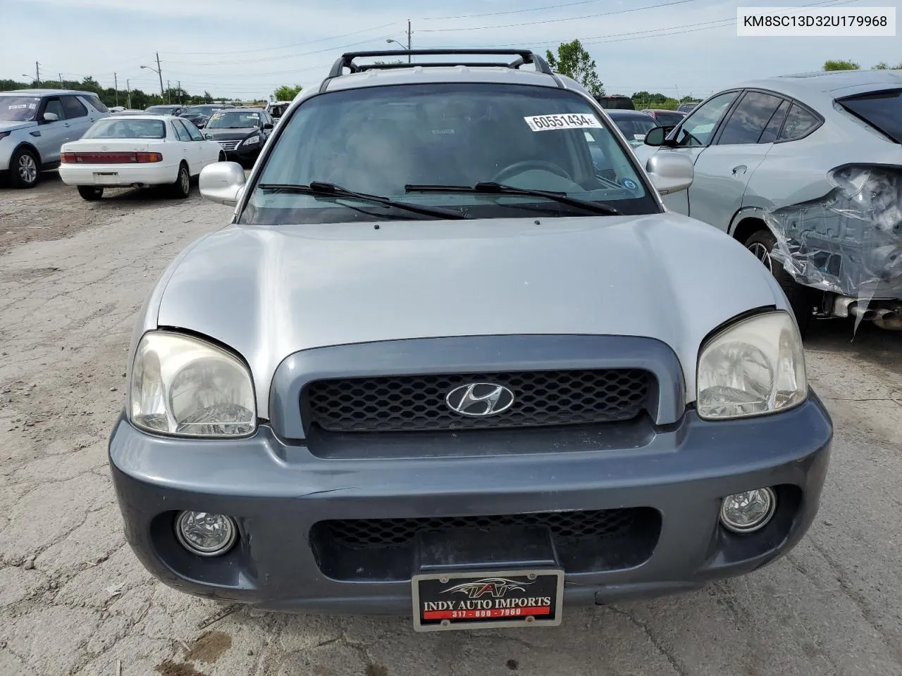 KM8SC13D32U179968 2002 Hyundai Santa Fe Gls