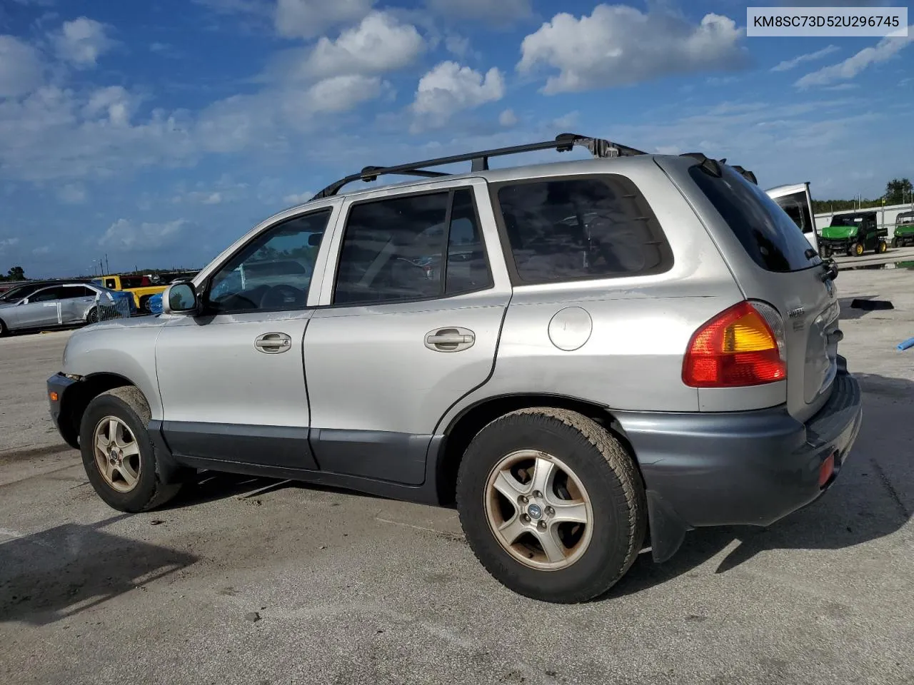 2002 Hyundai Santa Fe Gls VIN: KM8SC73D52U296745 Lot: 75125654