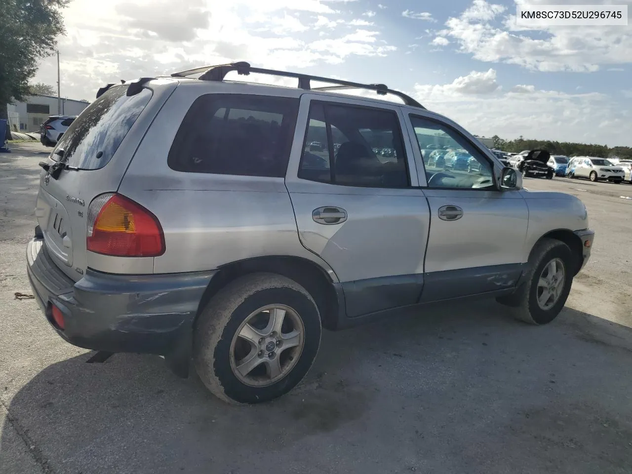 KM8SC73D52U296745 2002 Hyundai Santa Fe Gls