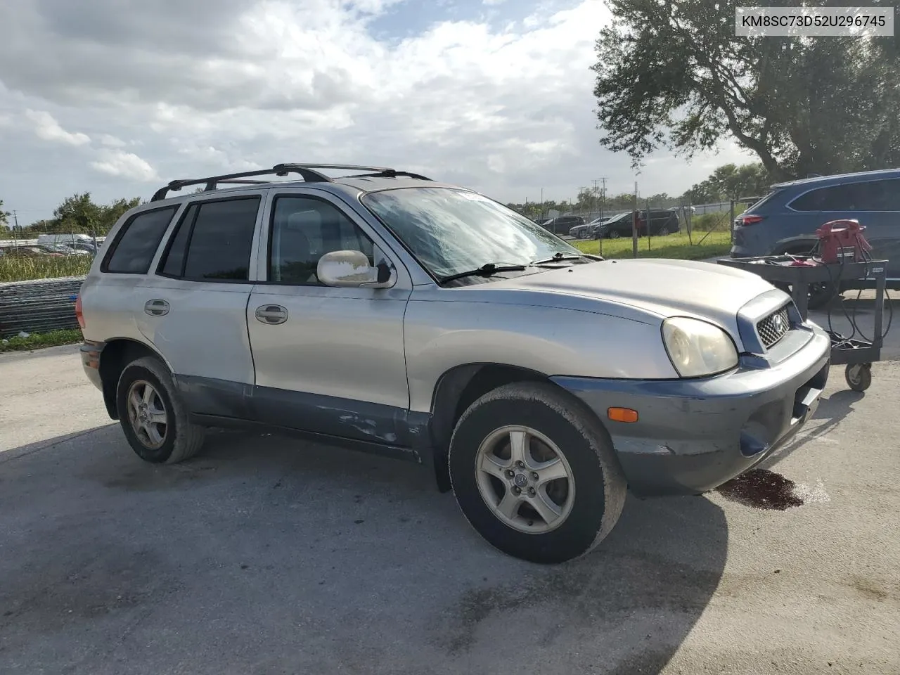 KM8SC73D52U296745 2002 Hyundai Santa Fe Gls