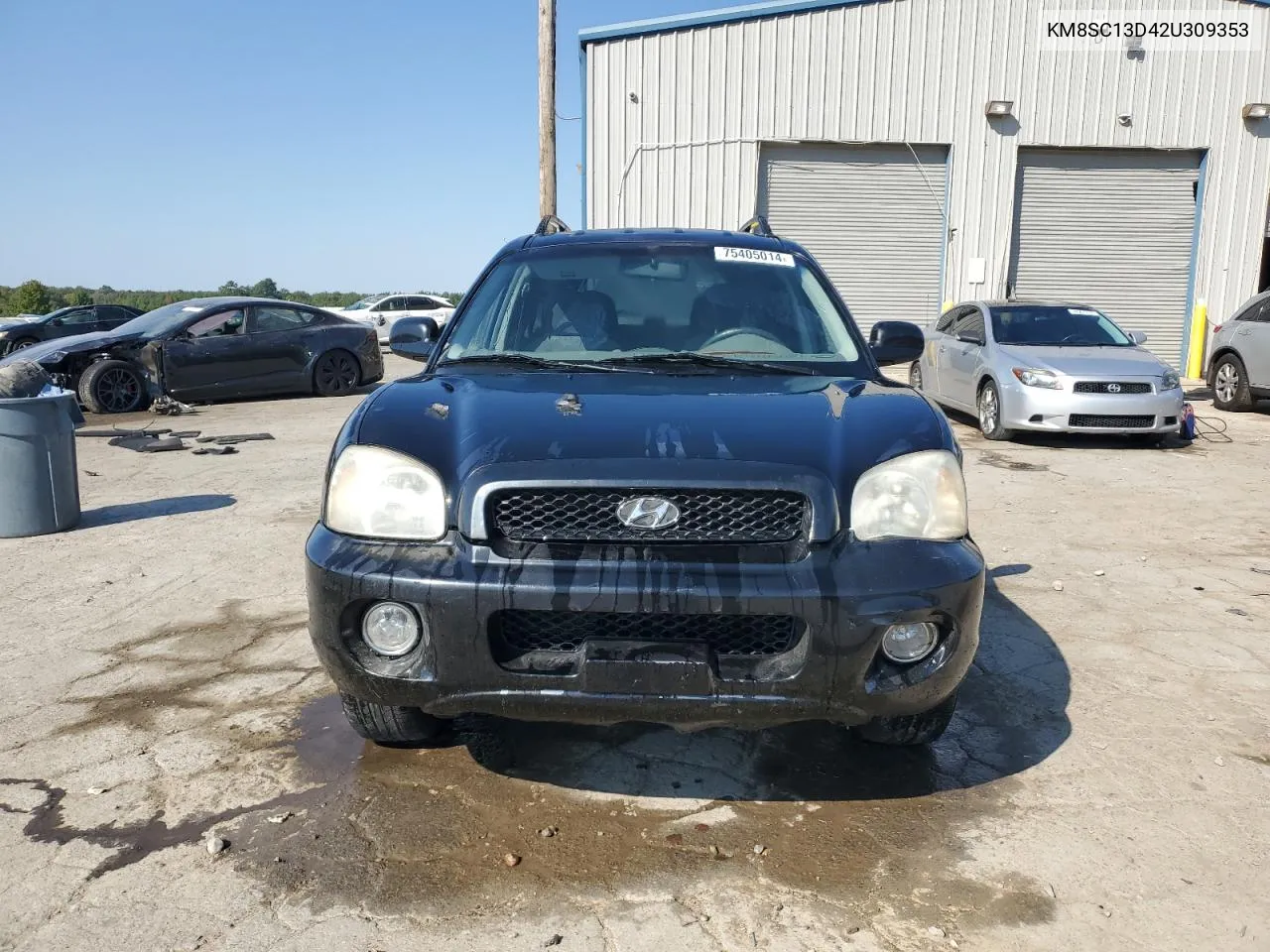 KM8SC13D42U309353 2002 Hyundai Santa Fe Gls