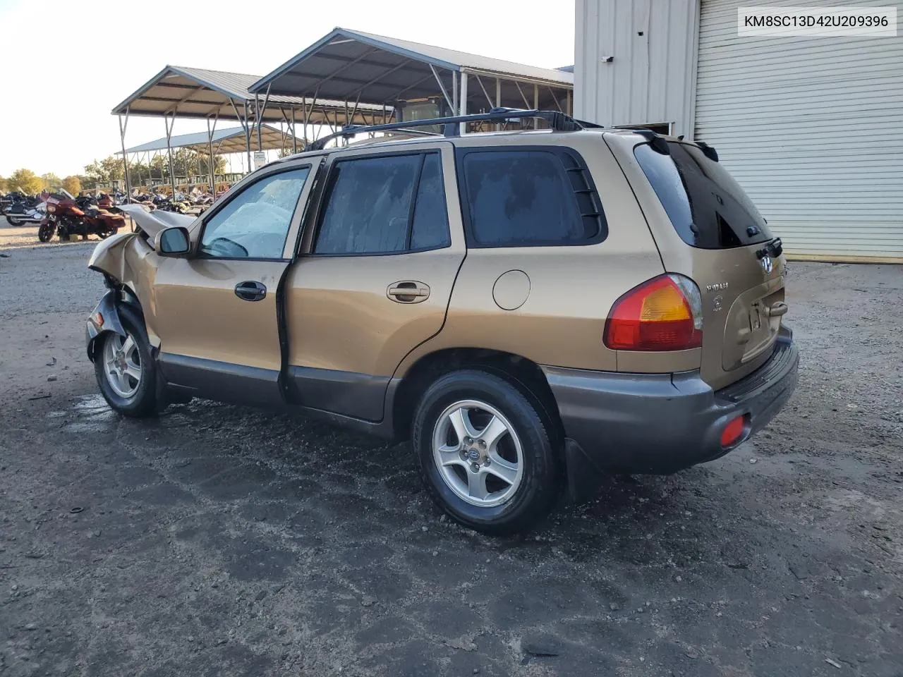 2002 Hyundai Santa Fe Gls VIN: KM8SC13D42U209396 Lot: 75453254