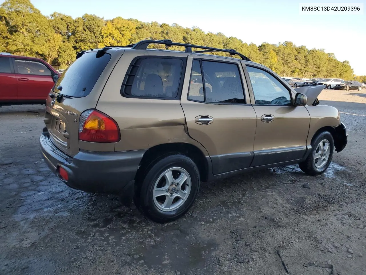 2002 Hyundai Santa Fe Gls VIN: KM8SC13D42U209396 Lot: 75453254