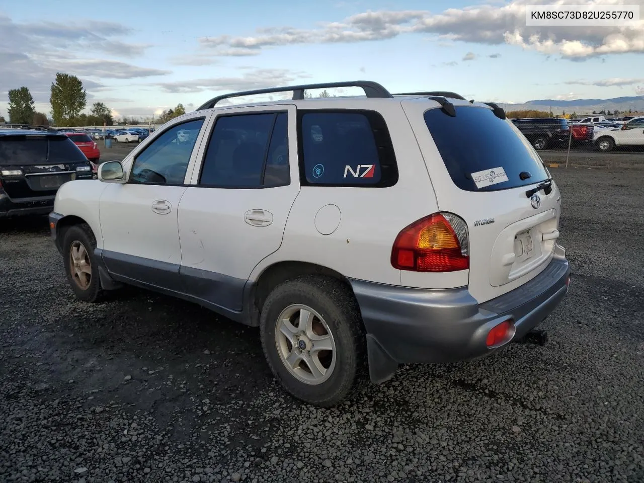 2002 Hyundai Santa Fe Gls VIN: KM8SC73D82U255770 Lot: 78057954