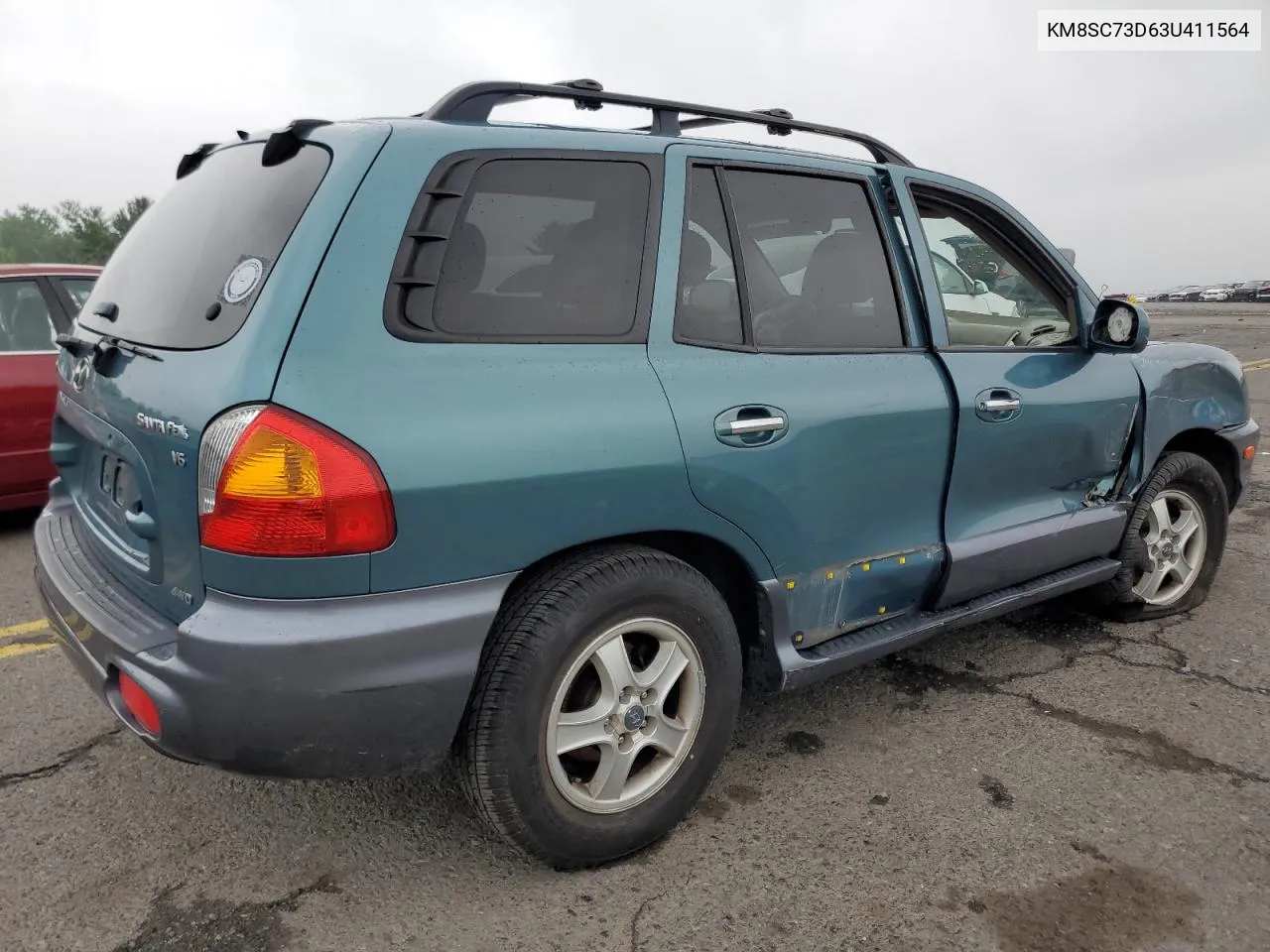 2003 Hyundai Santa Fe Gls VIN: KM8SC73D63U411564 Lot: 61981754