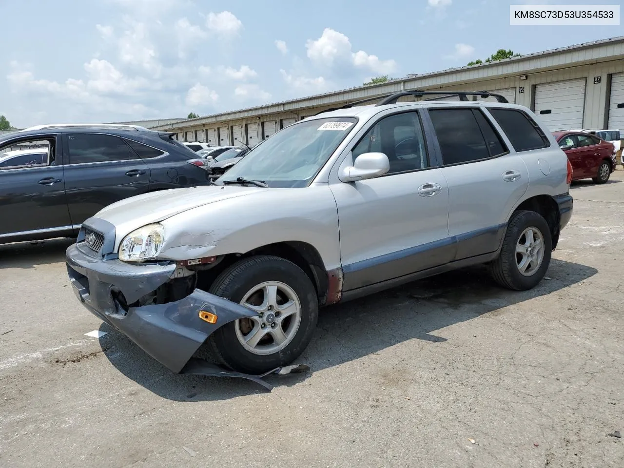 KM8SC73D53U354533 2003 Hyundai Santa Fe Gls