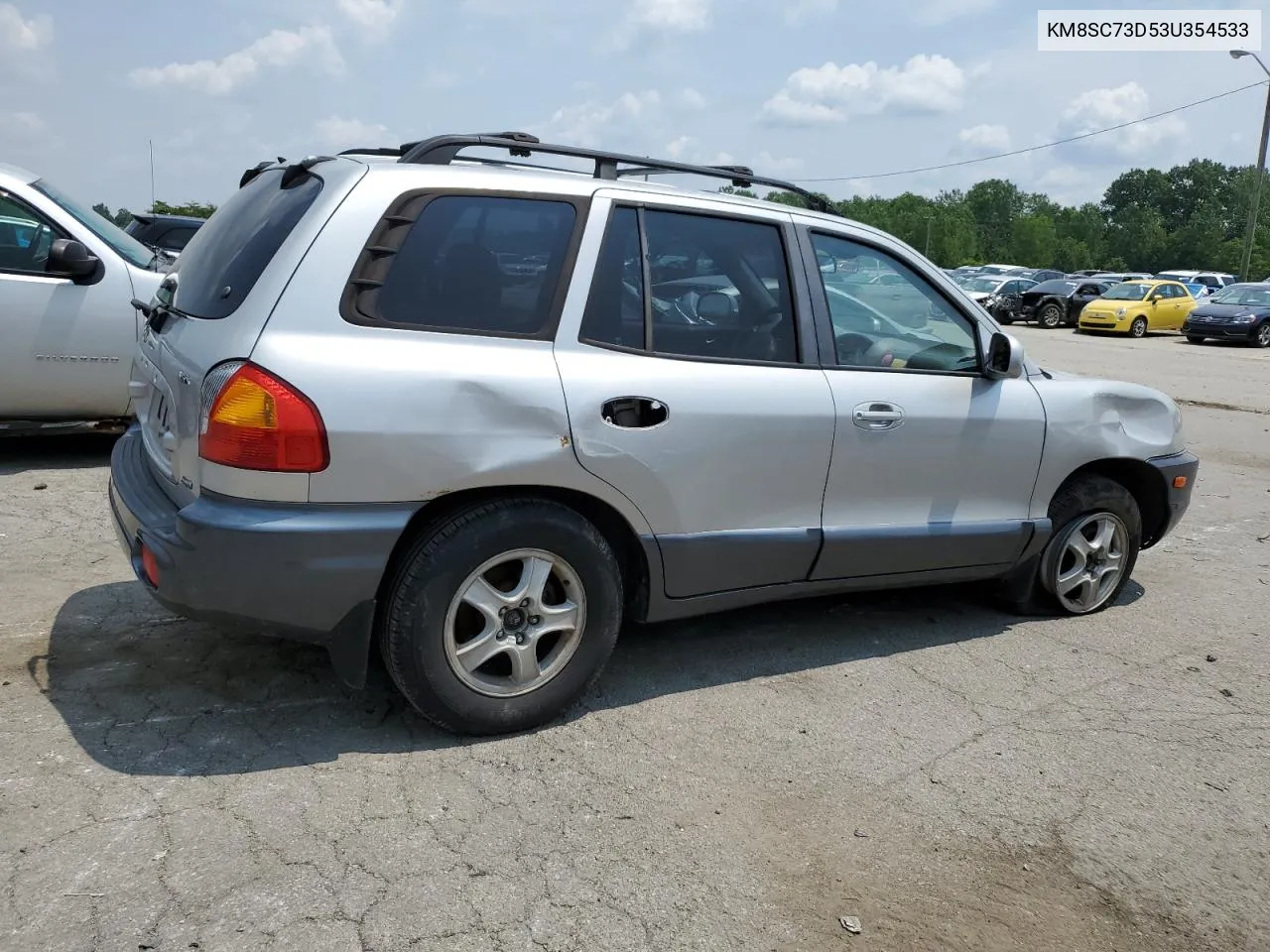 2003 Hyundai Santa Fe Gls VIN: KM8SC73D53U354533 Lot: 63789874