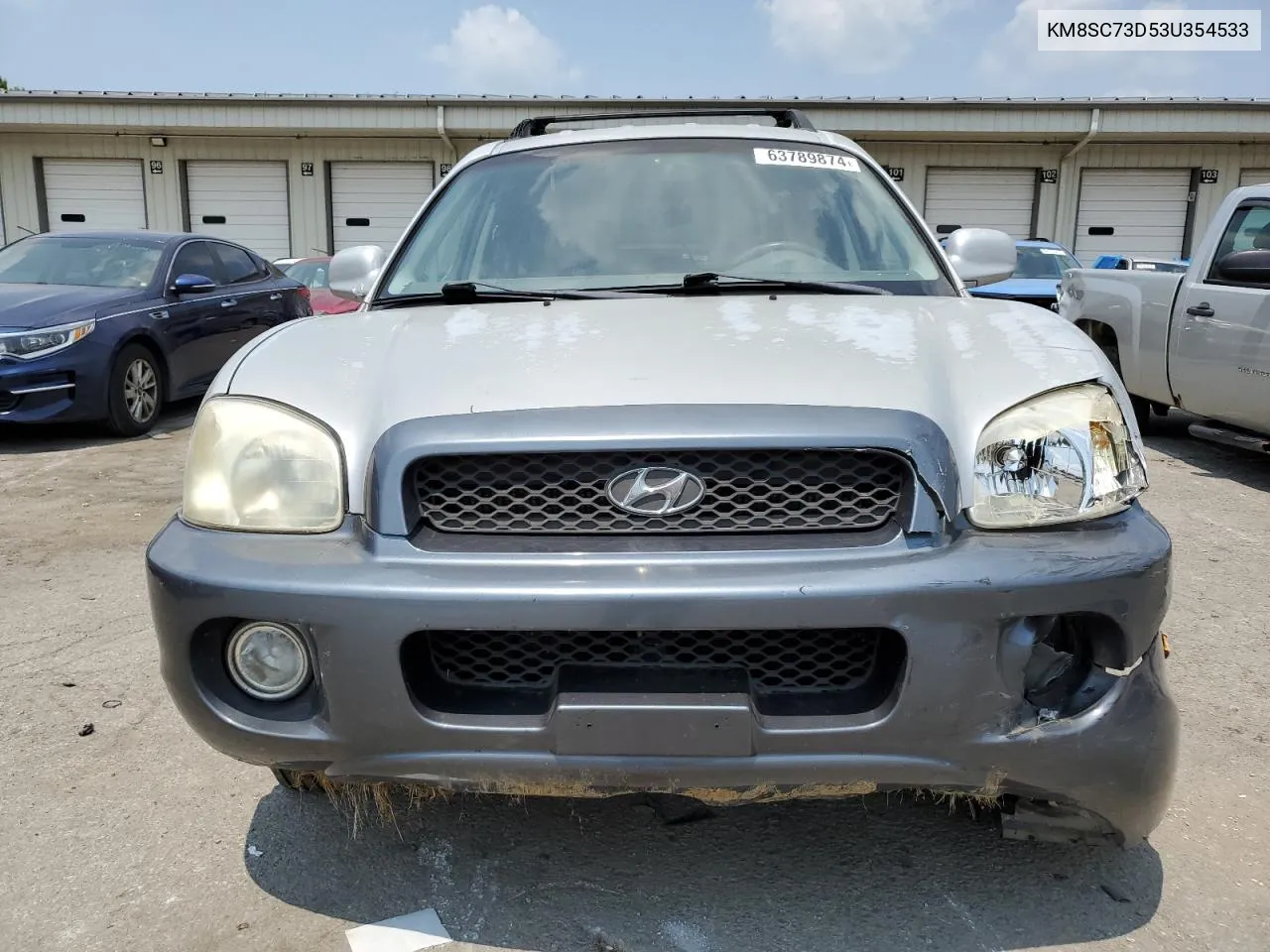 2003 Hyundai Santa Fe Gls VIN: KM8SC73D53U354533 Lot: 63789874