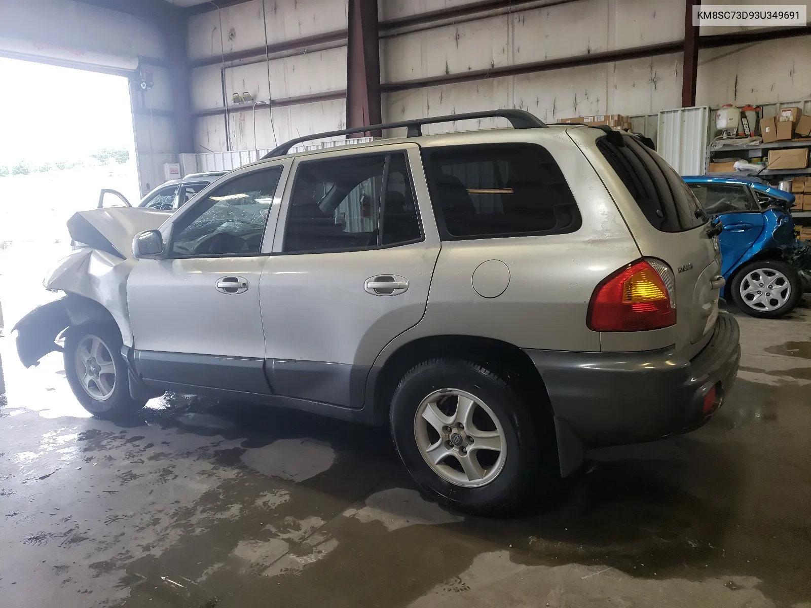 KM8SC73D93U349691 2003 Hyundai Santa Fe Gls