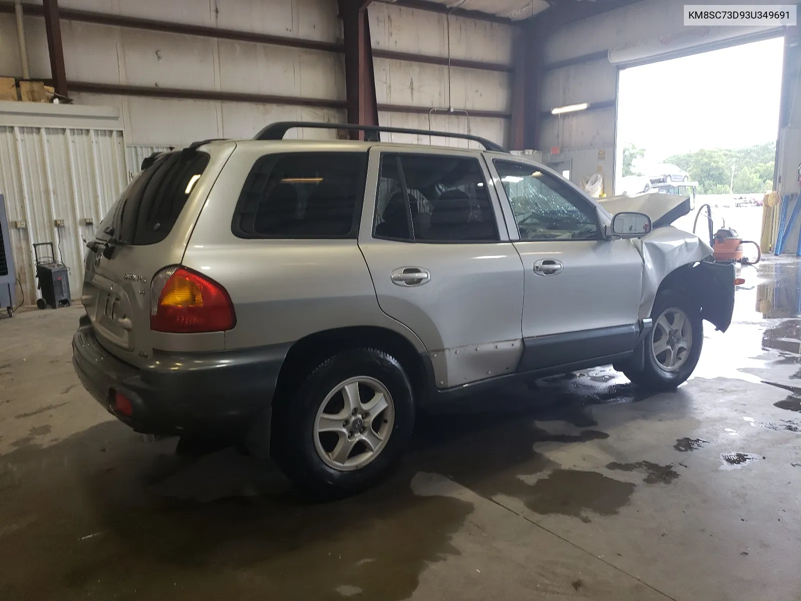 KM8SC73D93U349691 2003 Hyundai Santa Fe Gls