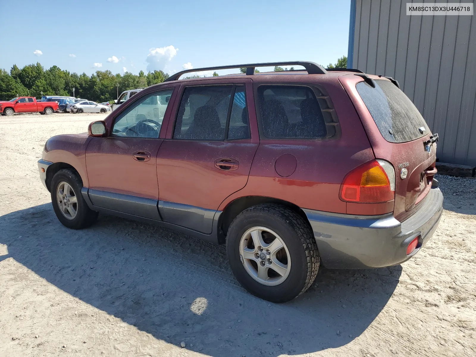 2003 Hyundai Santa Fe Gls VIN: KM8SC13DX3U446718 Lot: 68630124