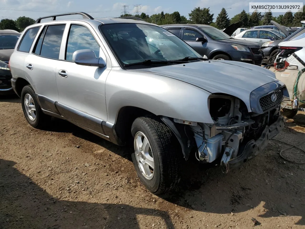 2003 Hyundai Santa Fe Gls VIN: KM8SC73D13U392972 Lot: 68801744