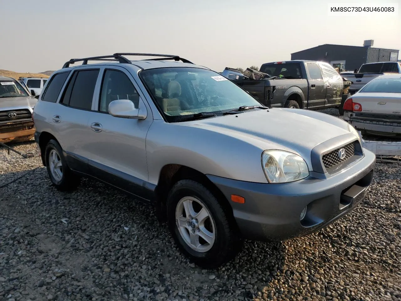 2003 Hyundai Santa Fe Gls VIN: KM8SC73D43U460083 Lot: 70060594