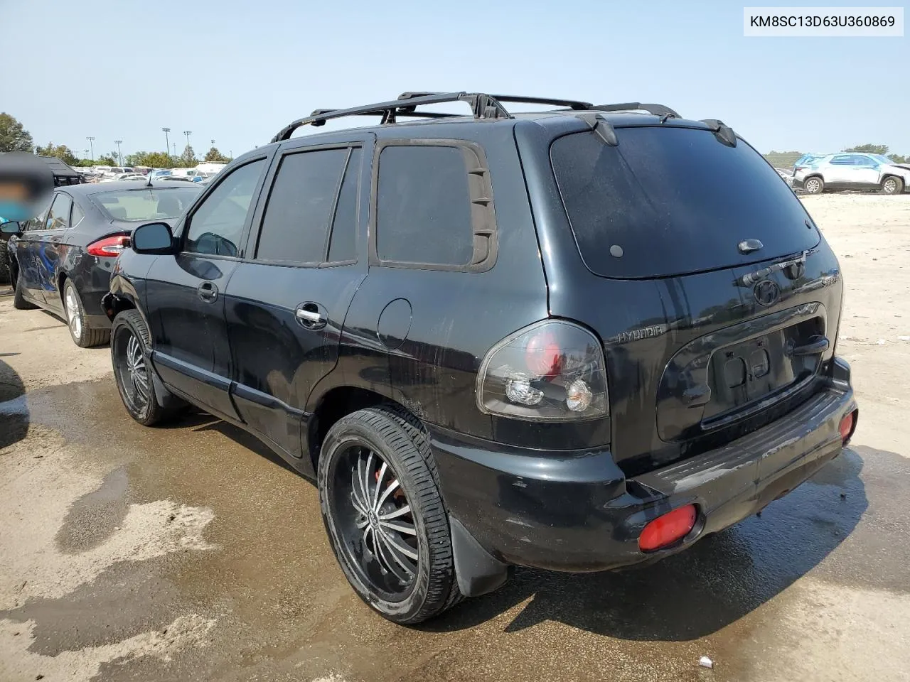 2003 Hyundai Santa Fe Gls VIN: KM8SC13D63U360869 Lot: 70447874