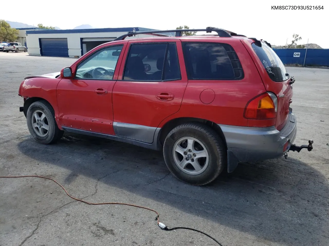 2003 Hyundai Santa Fe Gls VIN: KM8SC73D93U521654 Lot: 70524074