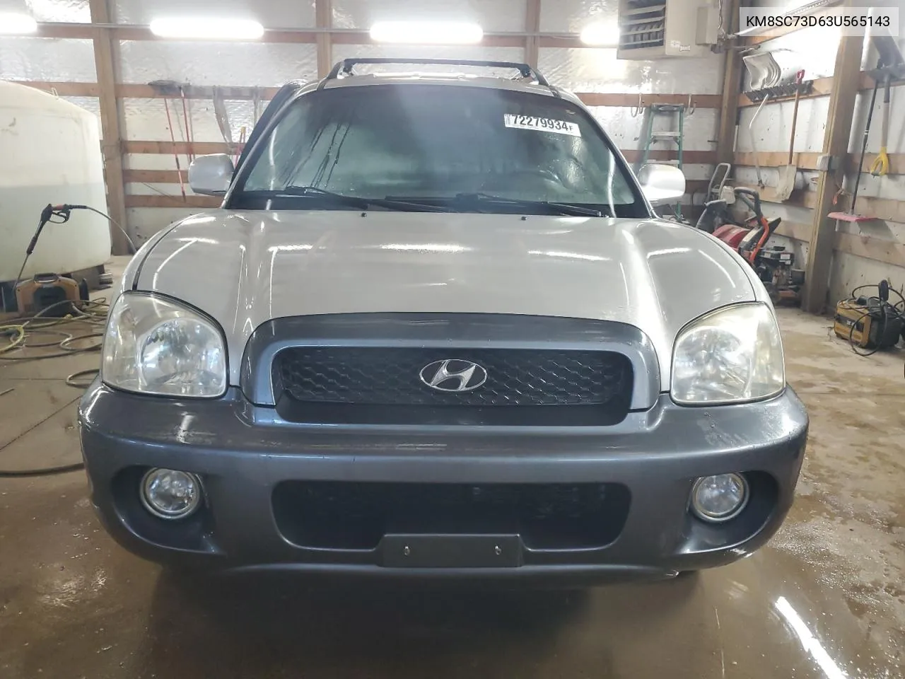 2003 Hyundai Santa Fe Gls VIN: KM8SC73D63U565143 Lot: 72279934