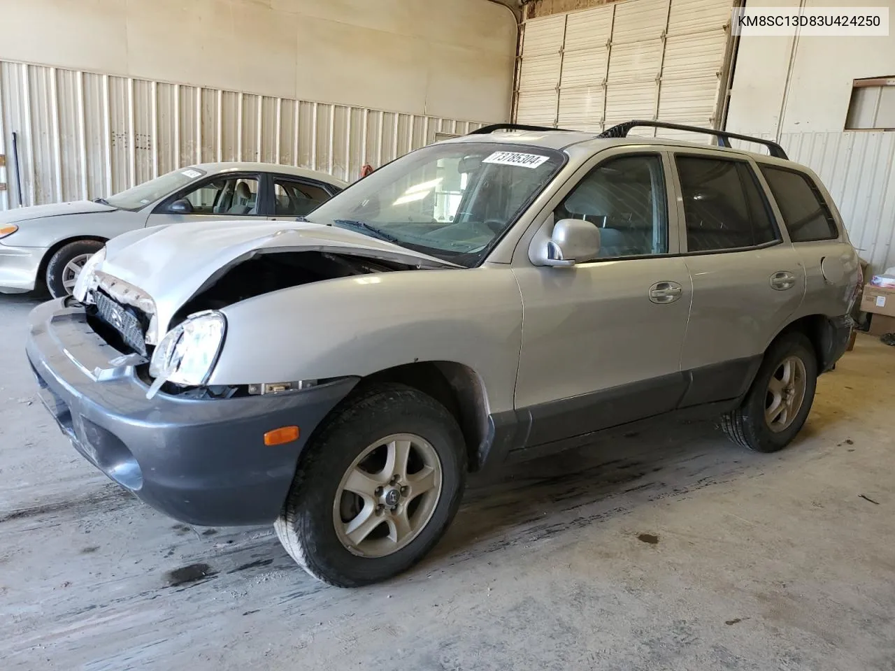 2003 Hyundai Santa Fe Gls VIN: KM8SC13D83U424250 Lot: 73785304