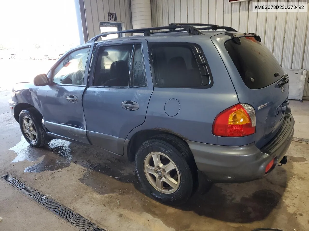 KM8SC73D23U373492 2003 Hyundai Santa Fe Gls