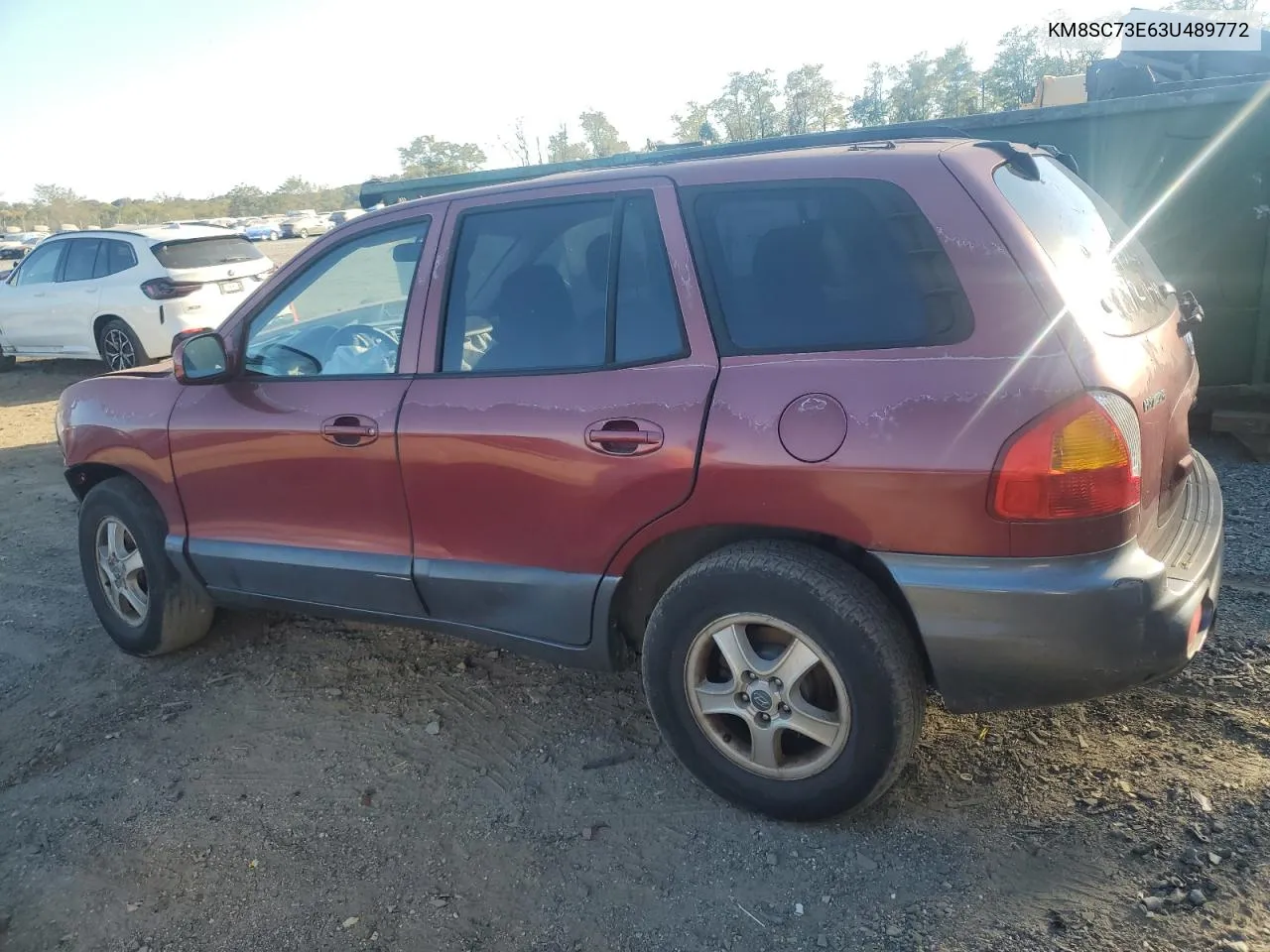 2003 Hyundai Santa Fe Gls VIN: KM8SC73E63U489772 Lot: 77115994