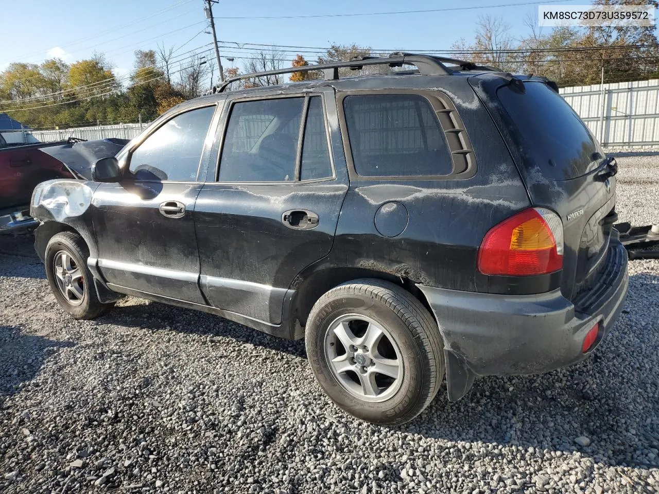 2003 Hyundai Santa Fe Gls VIN: KM8SC73D73U359572 Lot: 77444224