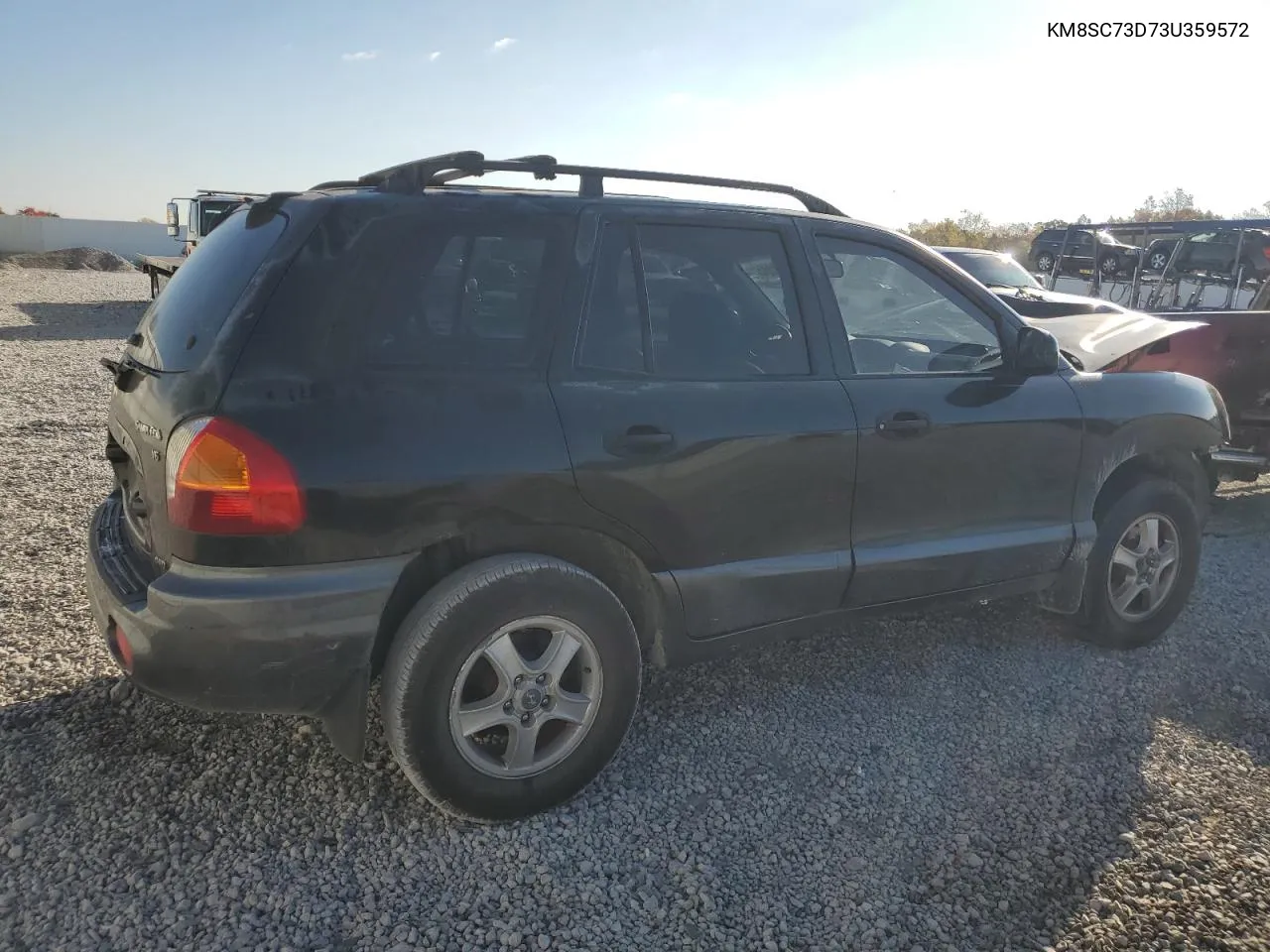 2003 Hyundai Santa Fe Gls VIN: KM8SC73D73U359572 Lot: 77444224