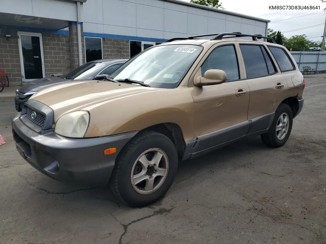 2003 Hyundai Santa Fe Gls VIN: KM8SC73D83U468641 Lot: 79870004