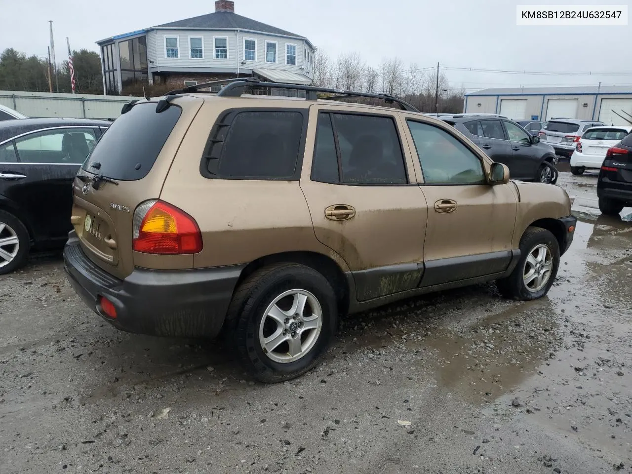 KM8SB12B24U632547 2004 Hyundai Santa Fe Gl