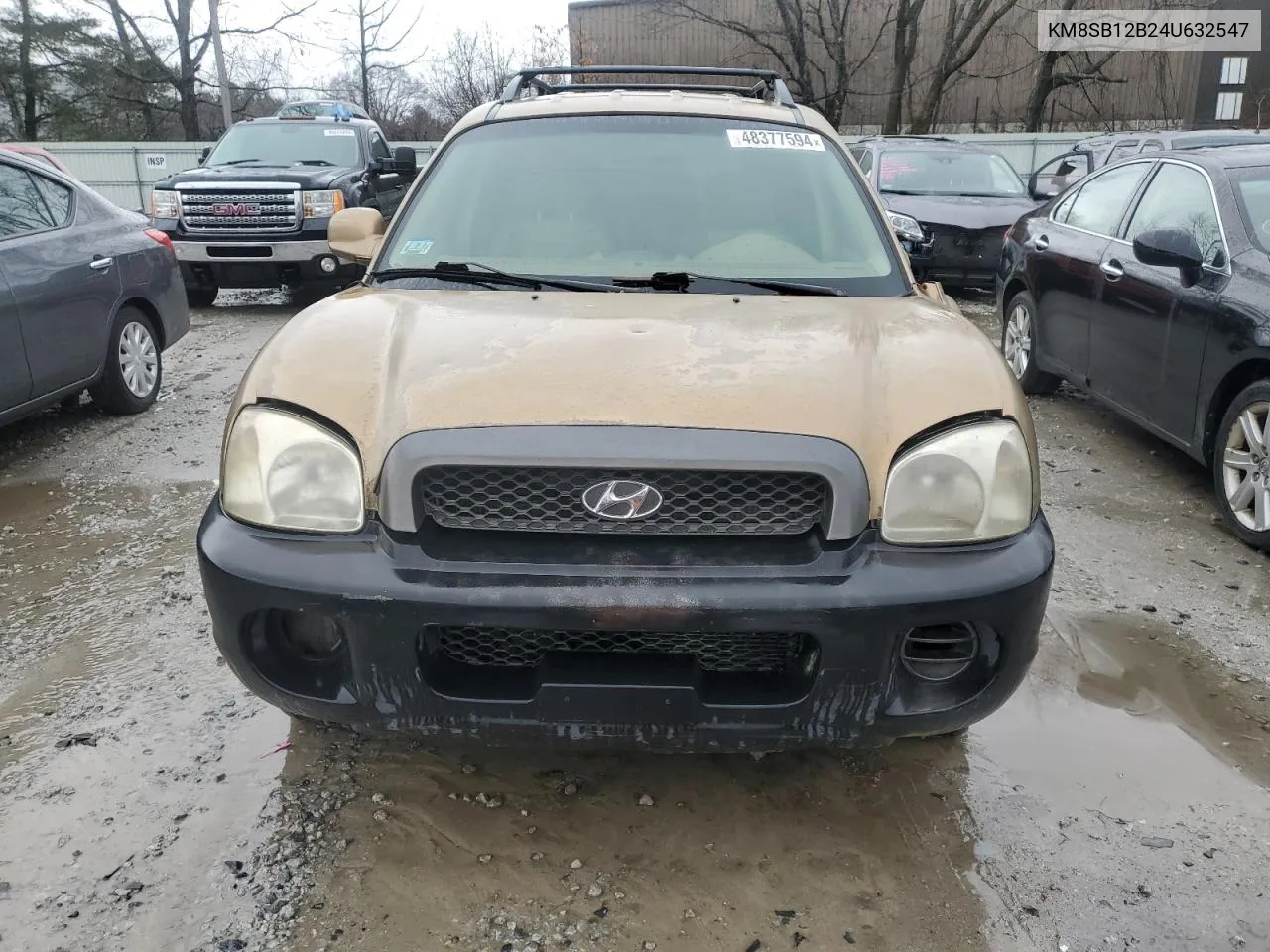 KM8SB12B24U632547 2004 Hyundai Santa Fe Gl