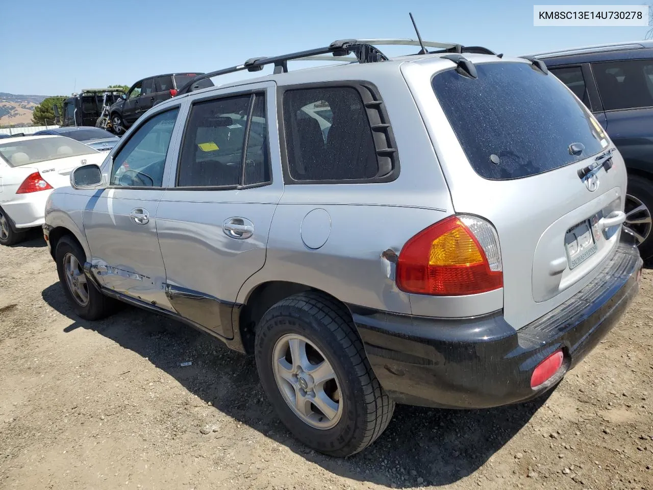 KM8SC13E14U730278 2004 Hyundai Santa Fe Gls