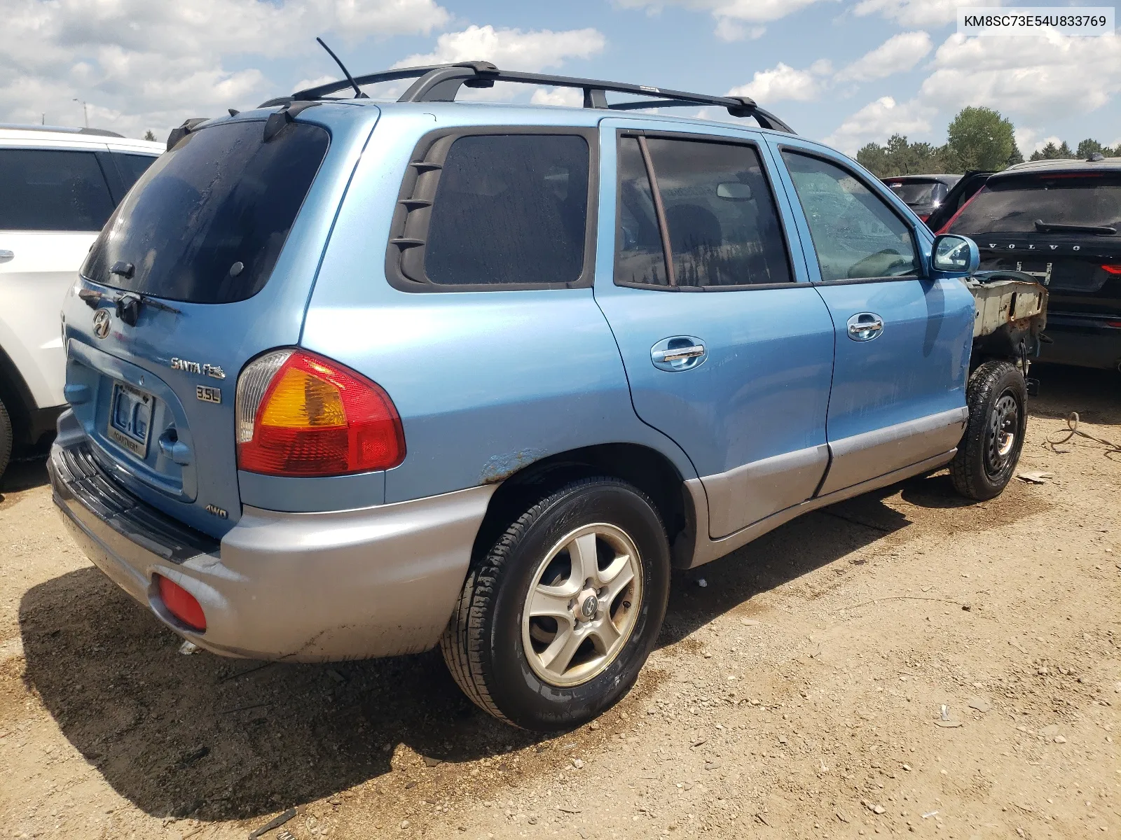 KM8SC73E54U833769 2004 Hyundai Santa Fe Gls