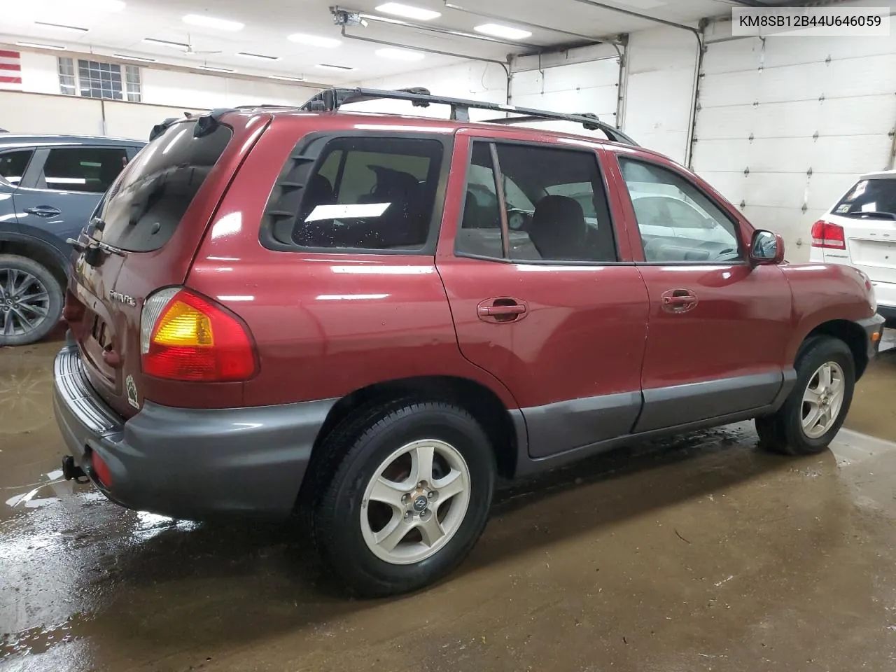 2004 Hyundai Santa Fe Gl VIN: KM8SB12B44U646059 Lot: 64770184