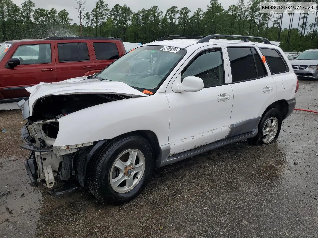 2004 Hyundai Santa Fe Gls VIN: KM8SC13DX4U747023 Lot: 65769294