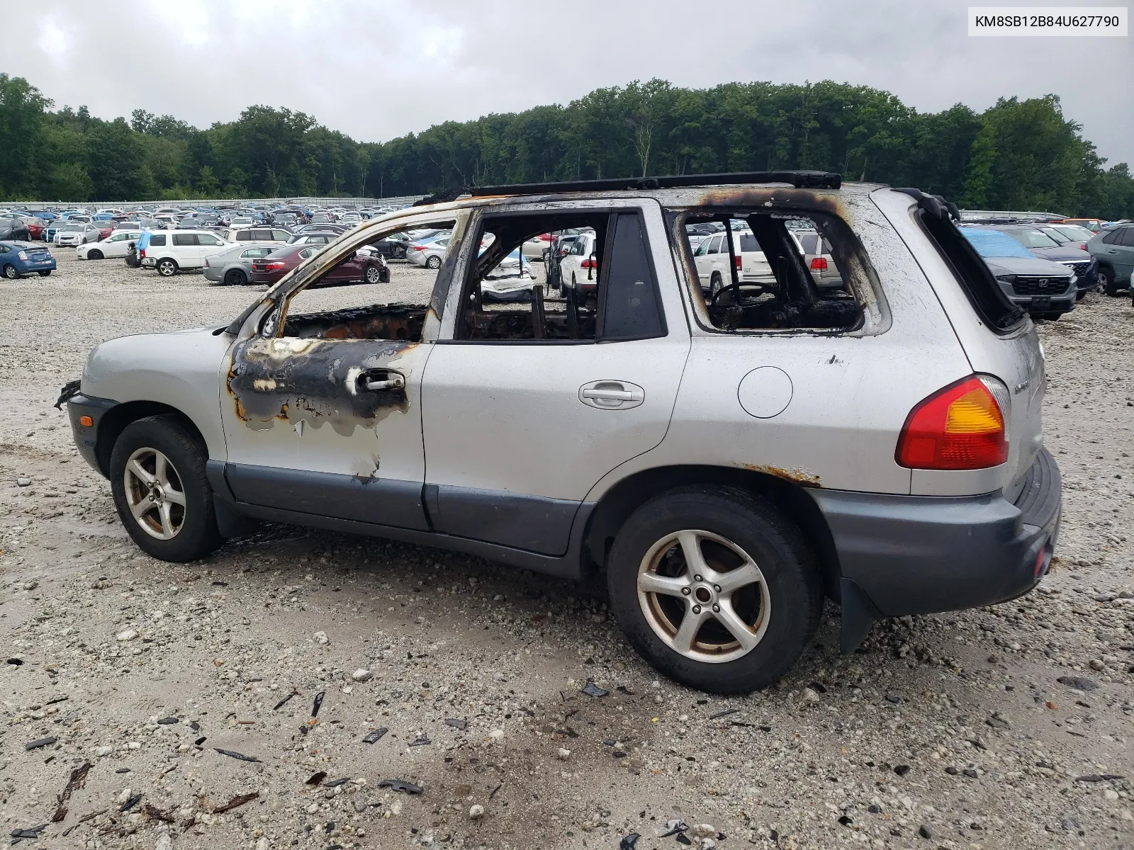 2004 Hyundai Santa Fe Gl VIN: KM8SB12B84U627790 Lot: 66183484