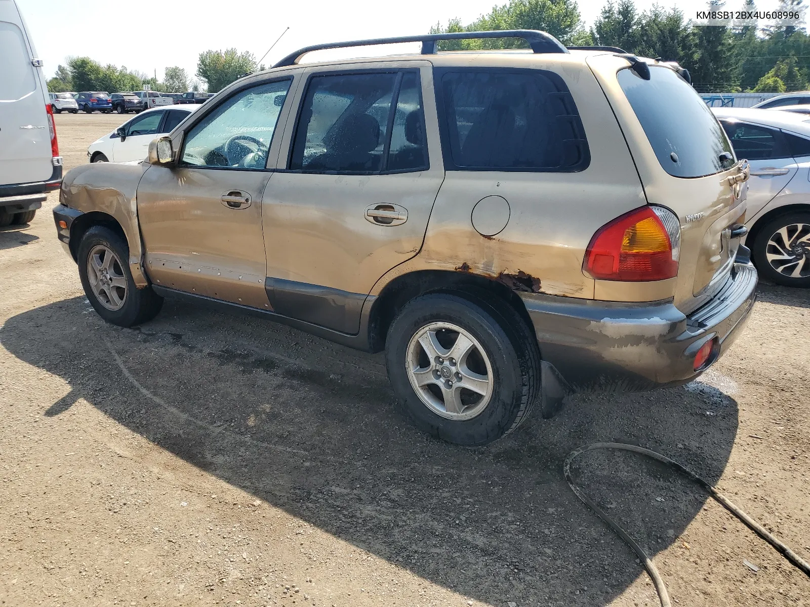 2004 Hyundai Santa Fe Gl VIN: KM8SB12BX4U608996 Lot: 67697794