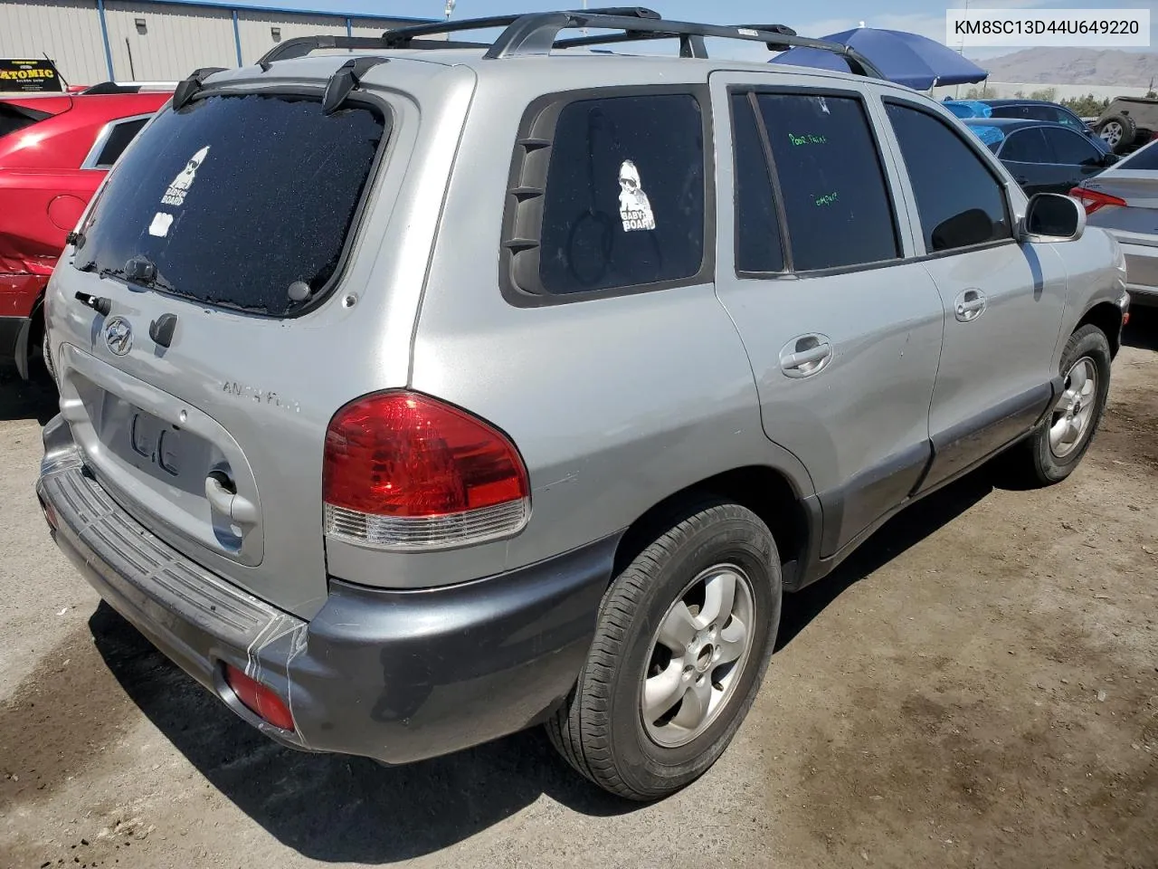 2004 Hyundai Santa Fe Gls VIN: KM8SC13D44U649220 Lot: 69296204