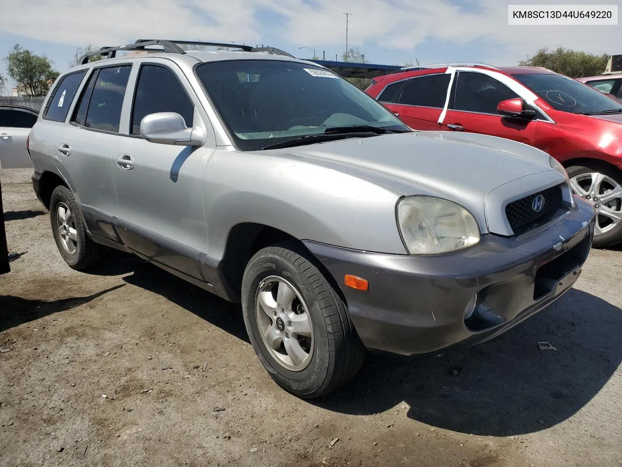 2004 Hyundai Santa Fe Gls VIN: KM8SC13D44U649220 Lot: 69296204