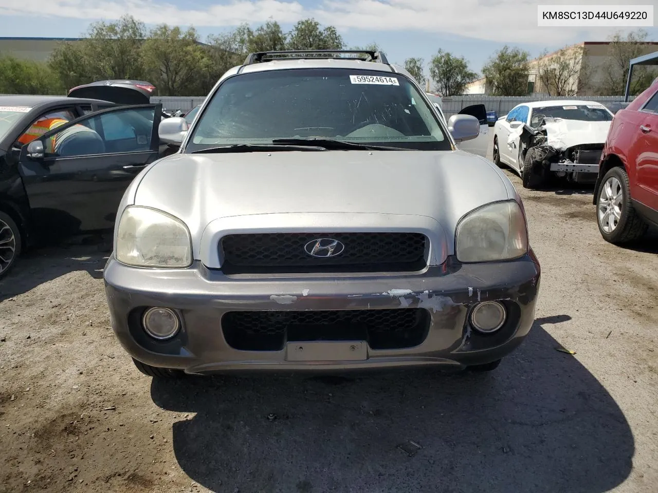 KM8SC13D44U649220 2004 Hyundai Santa Fe Gls