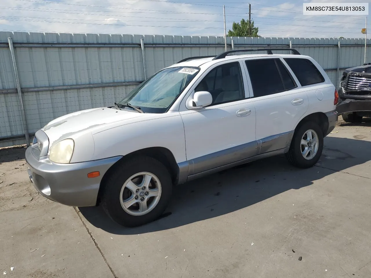 2004 Hyundai Santa Fe Gls VIN: KM8SC73E54U813053 Lot: 70923004