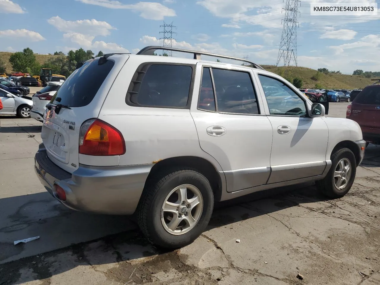 2004 Hyundai Santa Fe Gls VIN: KM8SC73E54U813053 Lot: 70923004