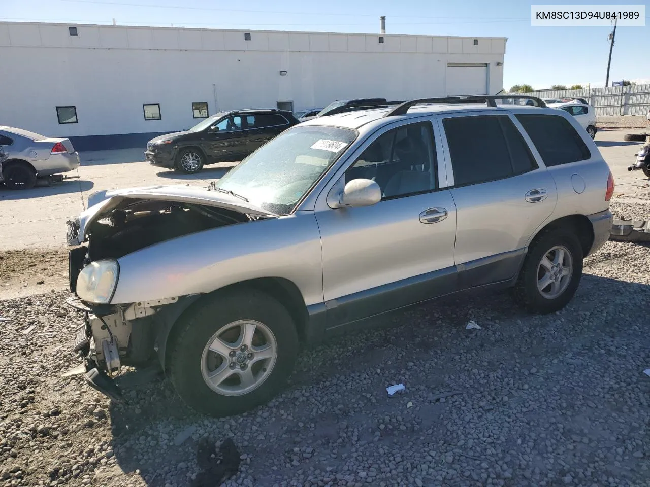 2004 Hyundai Santa Fe Gls VIN: KM8SC13D94U841989 Lot: 71019604