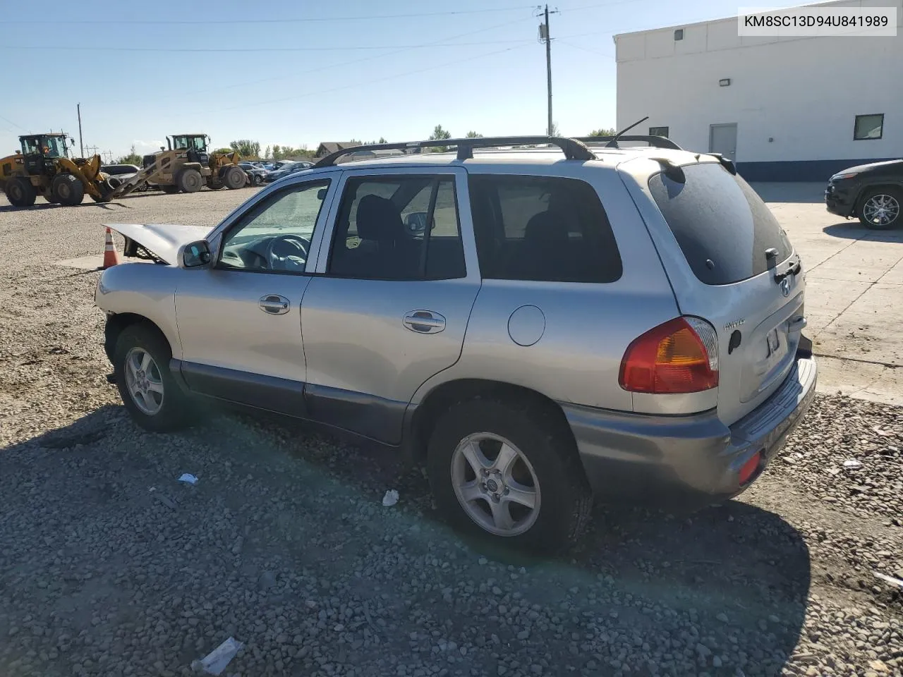 2004 Hyundai Santa Fe Gls VIN: KM8SC13D94U841989 Lot: 71019604